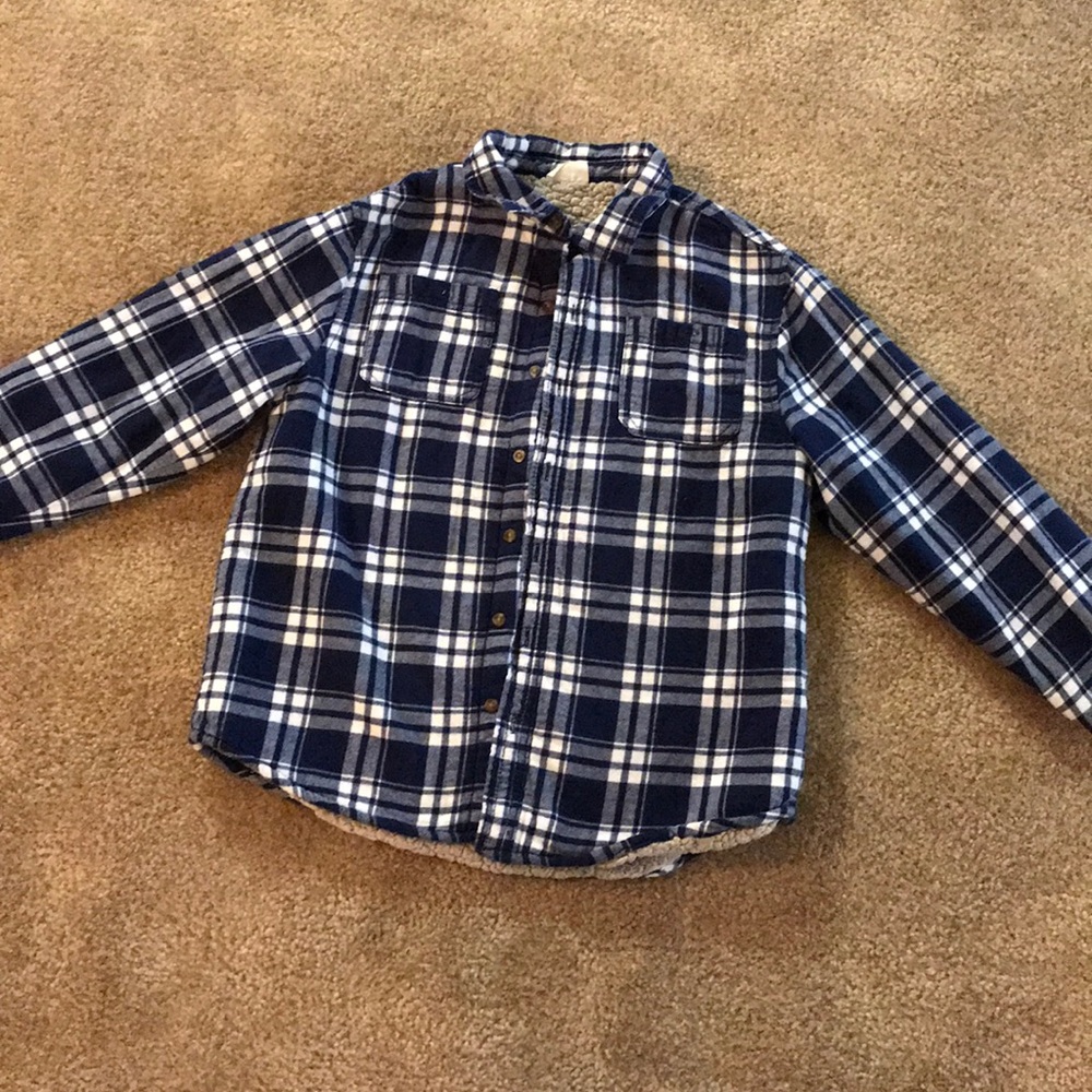 Long sleeve flannel shirt
